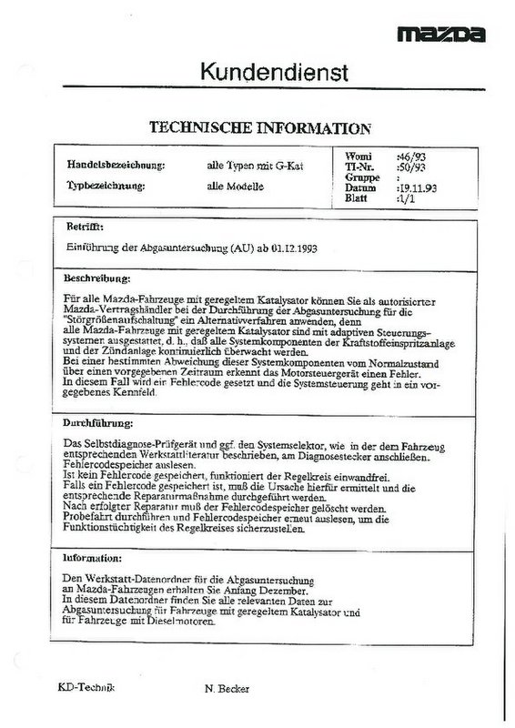 Prüfung vor Auslieferung und Wartung