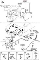 Mazda 626 GE Airbagsensoren pFL